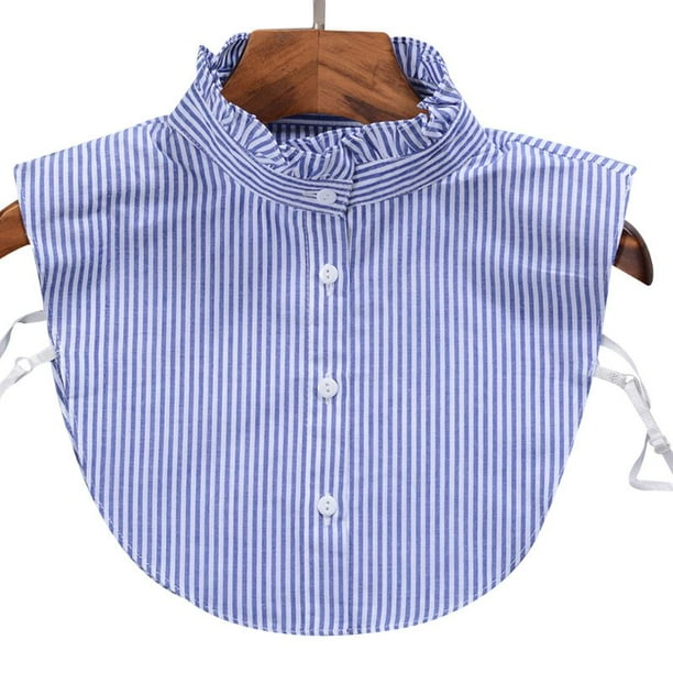 Shirt Fake Collar Tie Vintage Detachable Collar False Collar Lapel Blouse Top